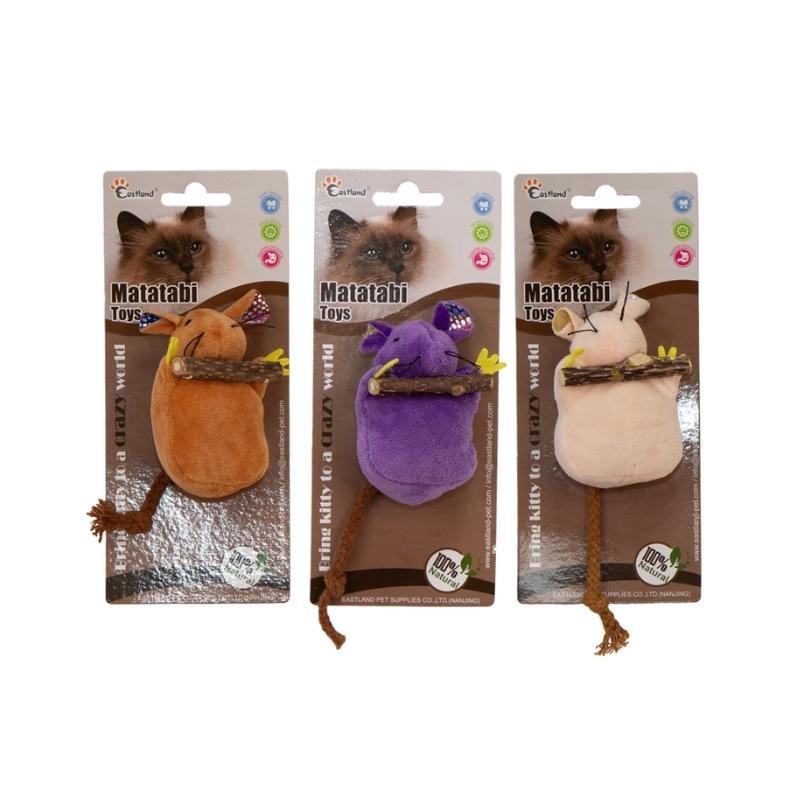 Eastland Matatabili Peluş Fare Kedi Oyuncağı 9,5cm 1 Adet