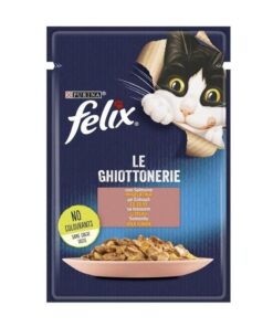 Felix Somonlu Kedi Yaş Maması 85gr