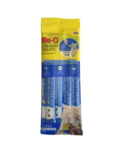 Meo Creamy Tavuk & Ciğer İle Keçi Sütlü Kedi Ödülü 4x15 Gr