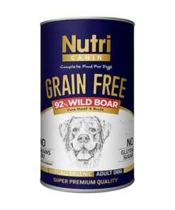 Nutri Canin Tahılsız Yaban Domuzlu Köpek Yaş Maması 400gr
