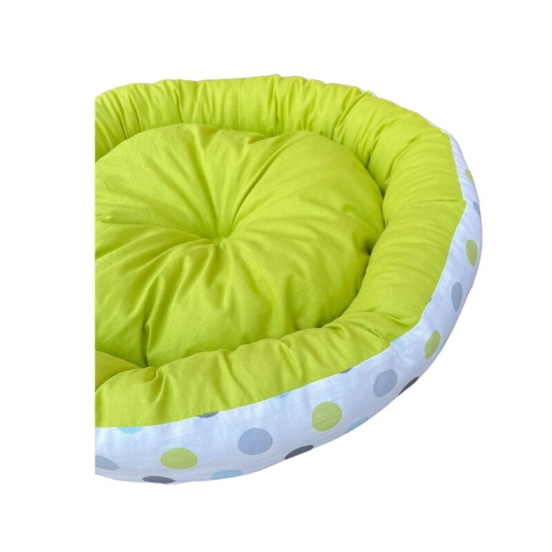 TarzPet Benekli Simit Yatak Yeşil 9x45 cm - Görsel 2