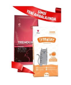Trendline Tavuklu Yavru Kedi Maması 1 Kg Açık