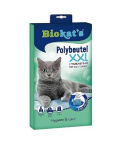 Biokats Kedi Kumu Hijyen Torbası 2XL 55x45 cm 12 adet