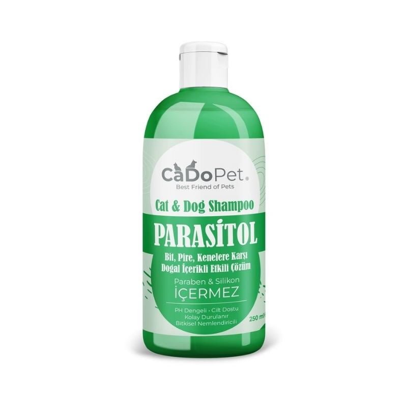 CadoPet Parasitol Kedi Köpek Şampuanı 250ml