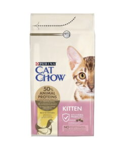 Cat Chow Kitten Tavuklu Yavru Kedi Maması Açık 1Kg