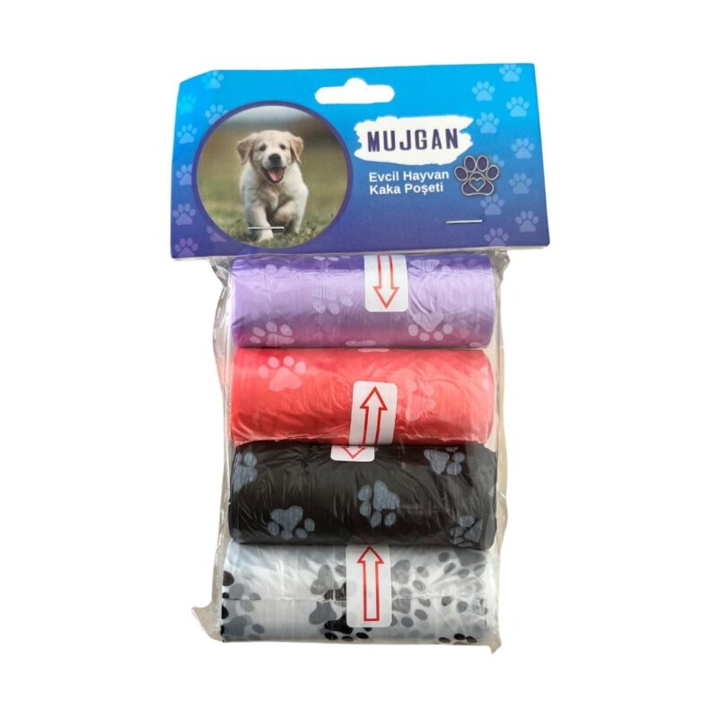 Köpek Dışkı Toplama Poşeti 4x15=60 Poşet