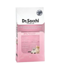 Dr.Sacchi Premium Az Tahıllı Sığır ve Tavuklu Yavru Kedi Maması Açık 1Kg