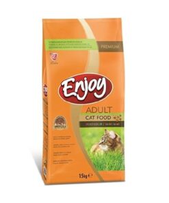 Enjoy Multicolor Renkli Taneli Yetişkin Kedi Mamasi 15kg