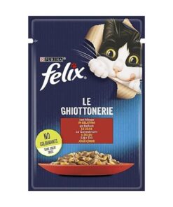 Felix Sığır Etli Kedi Yaş Maması 85gr