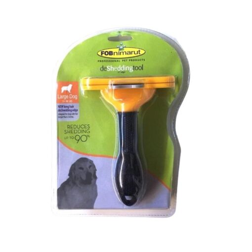 Fobnimarut Basmalı Tüy Toplayıcı Uzun Tüylü Köpekler İçin Tarak L Boy 10cm