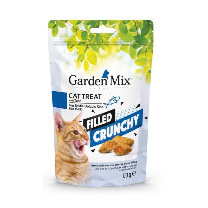 Gardenmix Ton balıklı İçi Dolgulu Kedi Ödülü 60gr