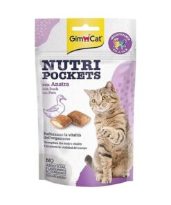 Gimcat Nutripockets Ördekli Multivitamin Kedi Ödülü 60gr