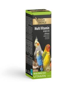 Gold Wings Kuş Multivitamin Tüy Oluşum Desteği 20ml