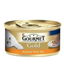 Gourmet Gold Kıyılmış Hindi Etli Kedi Konservesi 85gr