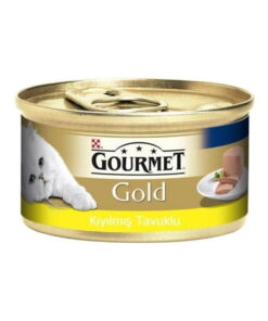 Gourmet Gold Kıyılmış Tavuklu Yetişkin Kedi Yaş Maması 85gr