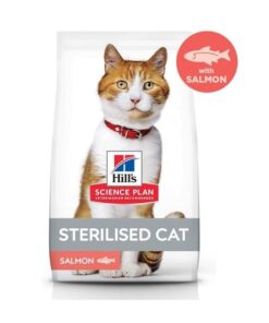 Hills Kısır Somon Balıklı Kedi Maması 3kg Paket