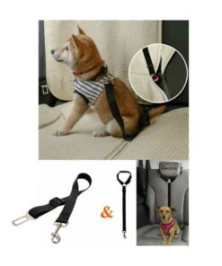 Köpekler İçin Araba İçi Emniyet Kemeri Tasması 68cm