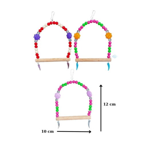 Boncuklu Kuş Salıncağı Küçük 12cm