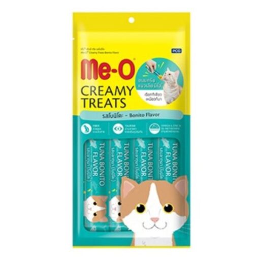 Me-O Kurutulmuş Ton Balıklı Ek Besin ve Kedi Ödülü 4x15 gr