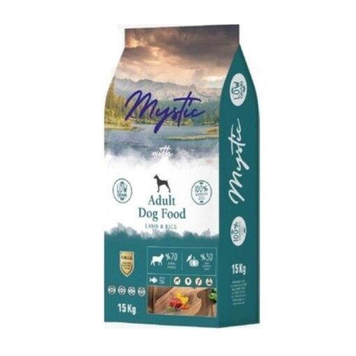 Mystic Kuzu Etli Yetişkin Large Köpek Maması 15kg Paket