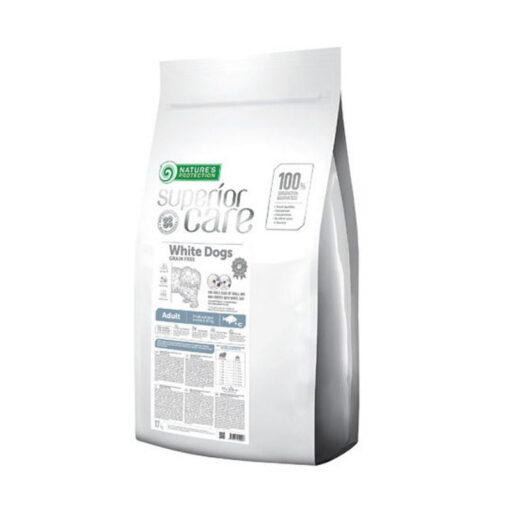 Nature′s Protection White Coat Tahılsız Small Mini Balıklı Köpek Maması 10 Kg Paket
