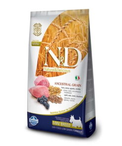 N&D Az Tahıllı Kuzu Etli Küçük Mini Irk Yetişkin Köpek Maması 2,5 Kg Paket