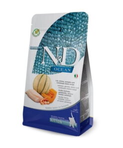 N&D Ocean Pumpkin Karidesli Morina Balıklı Yavru Kedi Maması 1,5kg Paket