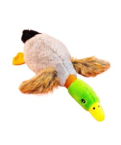 Sesli Peluş Ördek Köpek Oyuncağı 25cm