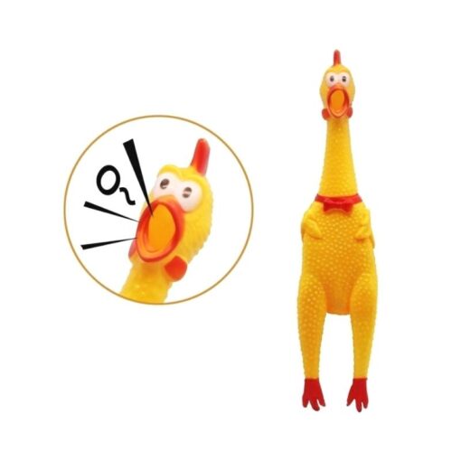 Öten Tavuk Köpek Oyuncağı Medium 30cm