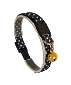 Pawstar Lacivert Puantiyeli Kedi Boyun Tasması