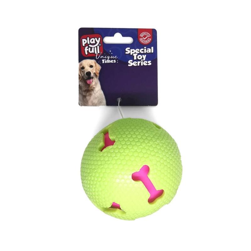 Playfull Zilli Plastik Top Köpek Oyuncağı 7,5cm
