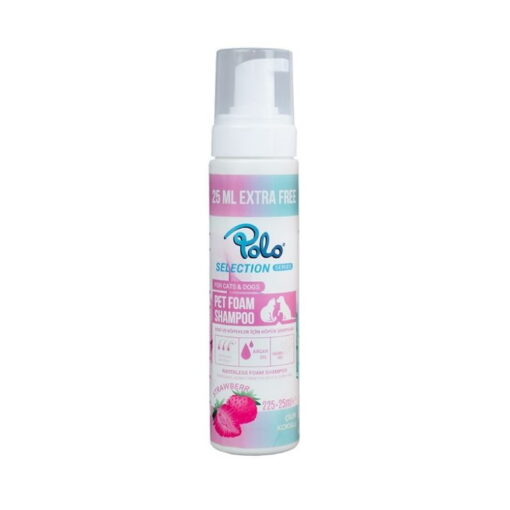 Polo Kedi Köpekler İçin Köpük Şampuan Çilekli 250 ml