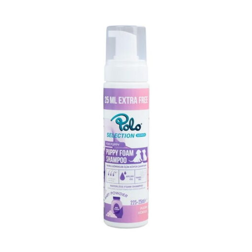 Polo Yavru Köpekler İçin Köpük Şampuan Pudra Kokulu 250 ml