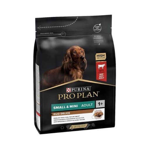 Pro Plan Duo Delice Small Mini Irk Yetişkin Köpek Maması Biftekli 2,5Kg Paket