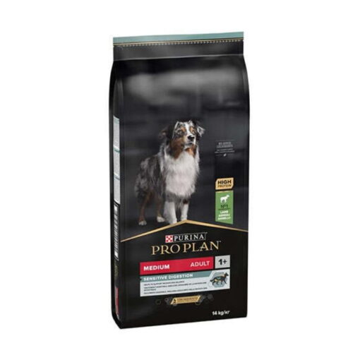 Pro Plan Medium Kuzu Etli Yetişkin Köpek Maması 14Kg Paket
