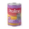 Proline Pate Kıyılmış Kuzulu ve Havuçlu Kedi Konservesi 395gr