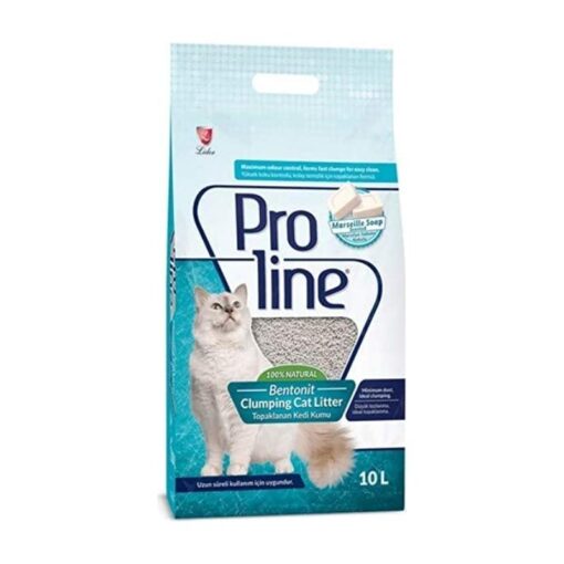 Proline  Sabun Kokulu İnce Taneli Topaklanan Kedi Kumu 10lt