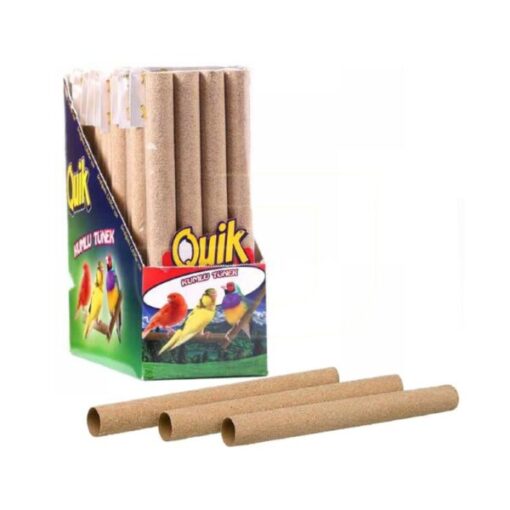 Quik Kuşlar İçin Kumlu Tünek 19cm 4lü