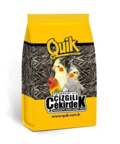 Quik Paraketler İçin Çizgili Çekirdek 500gr