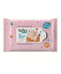 Reflex Care Evcil Hayvanlar İçin Çok Amaçlı Hijyenik Temizleme Mendili 10lu