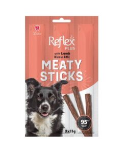 Reflex Kuzu Etli Köpek Ödül Çubuğu 3x11gr