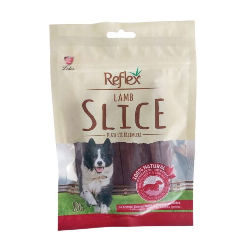Reflex Slice Kuzu Etli Dilim Köpek Ödülü 80gr