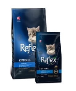 Reflex Plus Kitten Somonlu Yavru Kedi Maması Açık 1Kg