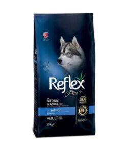 Reflex Plus Somonlu Yetişkin Köpek Maması Açık 1Kg