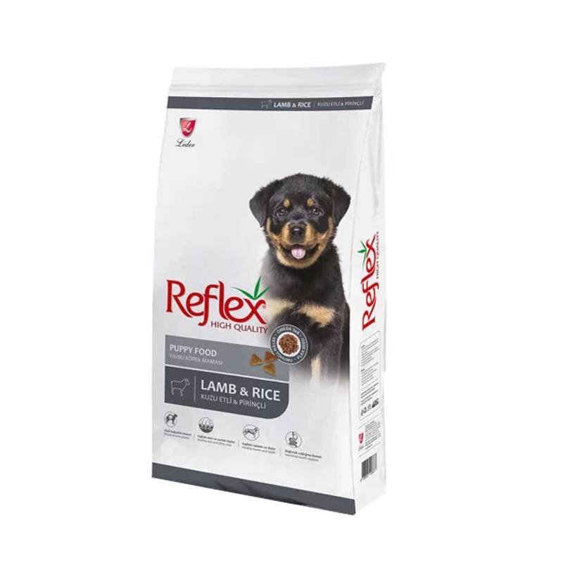 Reflex Puppy Kuzu Etli Yavru Köpek Maması Açık 1Kg