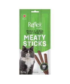 Reflex Tavuklu ve Ördek Etli Kedi Ödül Çubuk 3X5 gr