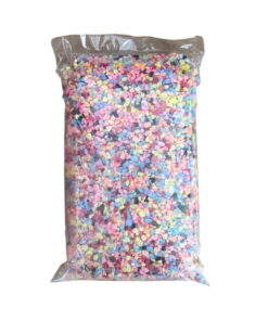 Renkli Temiz Akvaryum Kumu 1kg Paket 2-4mm