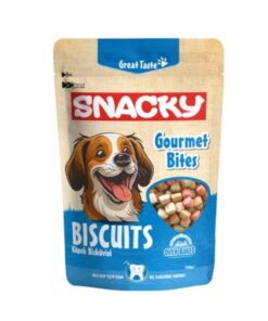 Snacky Gourmet Bites Diş Temizliği Destekleyici Köpek Ödül Bisküvisi 200gr