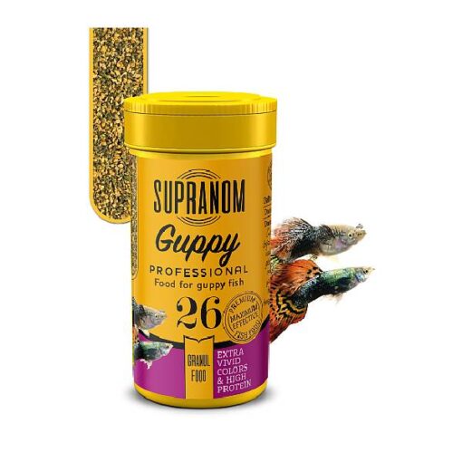 Supranom Guppy Balık Yemi NO26 100ml