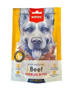Wanpy Marbled Köpek Ödülü Et Parçaları Biftek 100gr